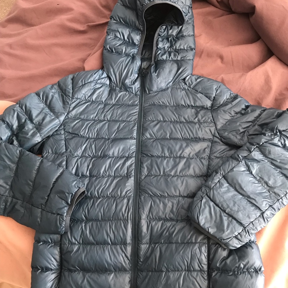UNIQLO Ultralight Hooded Down Jacket Puffer Parka